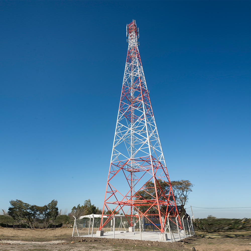 Colocación de estructuras para antenas ANTEL